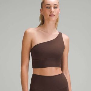 Lululemon Asymmetric Bra Espresso Light Support A/B Cup Size 6